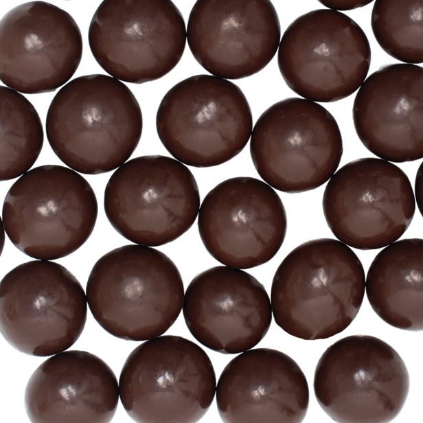 Crispy Choco Ball 16 – kulki ciemne — Duże kulki zbożowe oblane ciemną czekoladą. Średnica: 16 mm.