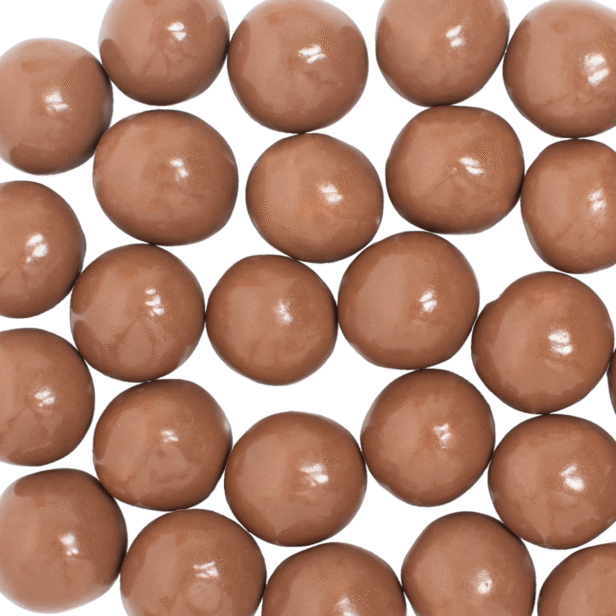 Crispy Choco Ball 16 – kulki mleczne — Duże kulki zbożowe oblane mleczną czekoladą. Średnica: 16 mm.